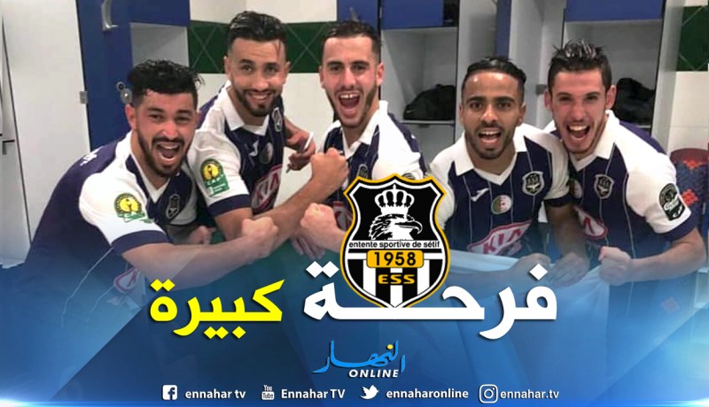 فرحة هيستيرية للاعبي الوفاق بعد التأهل للمربع الذهبي