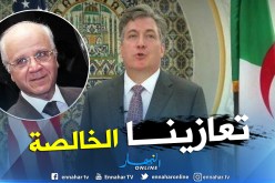 السفير الأمريكي يعزي الجزائر في فقيدها مراد مدلسي