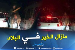 بالصور.. متطوعون يوزعون المياه والمأكولات على العائلات العالقة بسبب الفياضانات بتادمايت