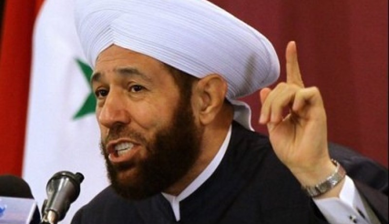 رئيس مجلس الإفتاء الأعلى في سوريا يدعو الأئمة المحافظة على الجزائر من أي فكر متطرف