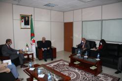 شيتور يستقبل السفير المنسق المقيم لمنظمة الأمم المتحدة في الجزائر