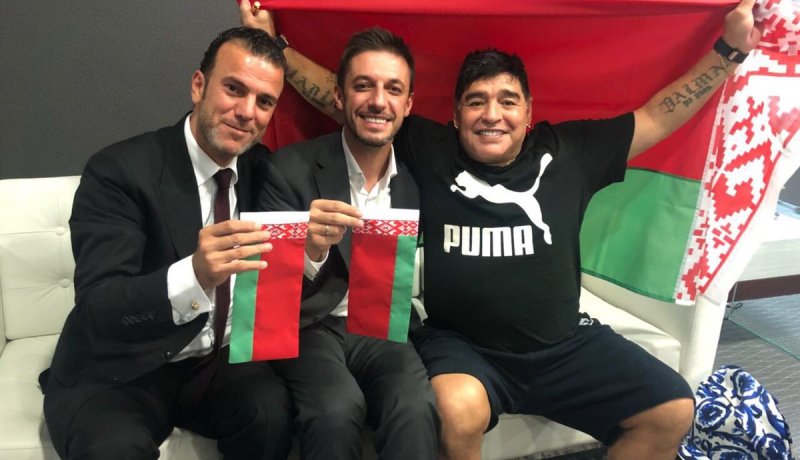 رسميا.. مارادونا رئيسا جديدا لهذا النادي المغمور !!