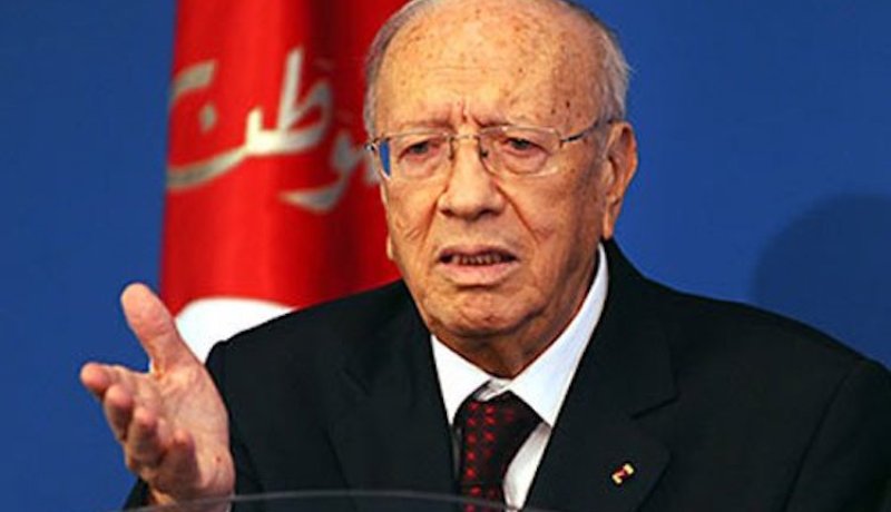 الرئيس التونسي يعلن حالة الطواريء في البلاد لمدة شهر