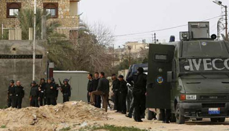 ضبط 70 قذيقة مضادة للطائرات بسيناء خلال 48 ساعة الماضية