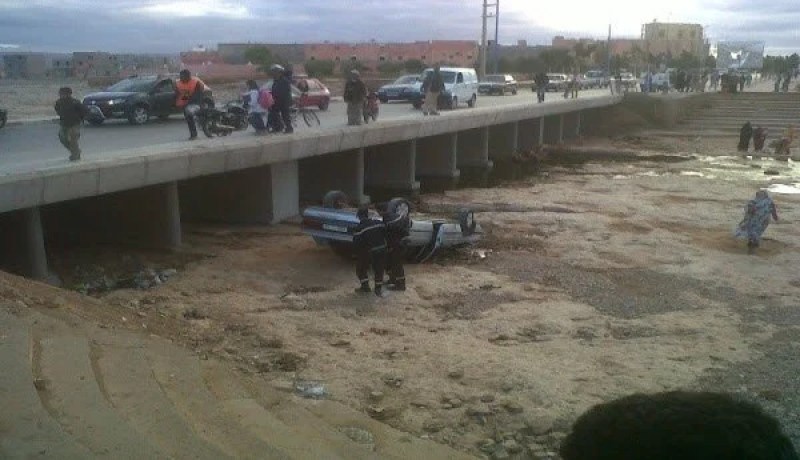 قتيلان و أربع جرحى في سقوط سيارة بالسواقي  في المدية