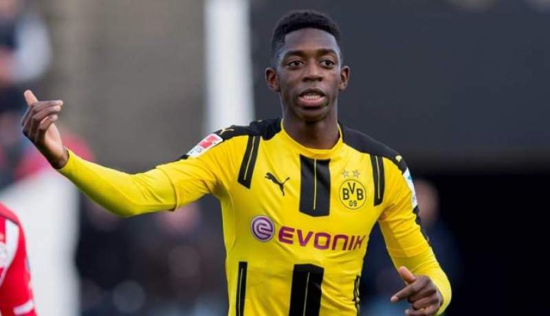 ديمبيلي رسميا في برشلونة