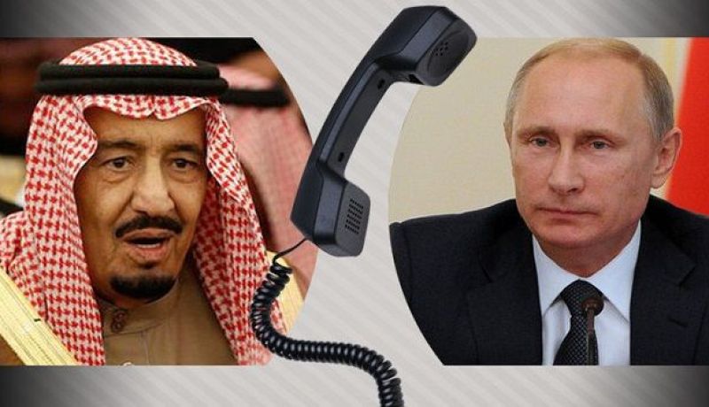 بوتن يبحث مع سلمان الأوضاع بالمنطقة