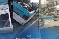العاصمة.. انقلاب حافلة بين الرويبة والرغاية