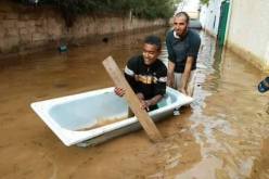 بالصور جانب من مخلفات فيضان وادي مزي في الأغواط