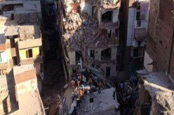 وفاة 19 شخصا وإصابة تسعة في حادث انهيار ثلاث عمارات بالإسكندرية