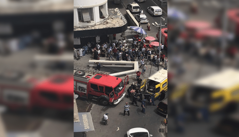 4 جرحى في انفجار شقة بشارع طنجة بالجزائر الوسطى