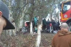 قسنطينة : 10 جرحى في إنحراف وإنقلاب حافلة لنقل المسافرين