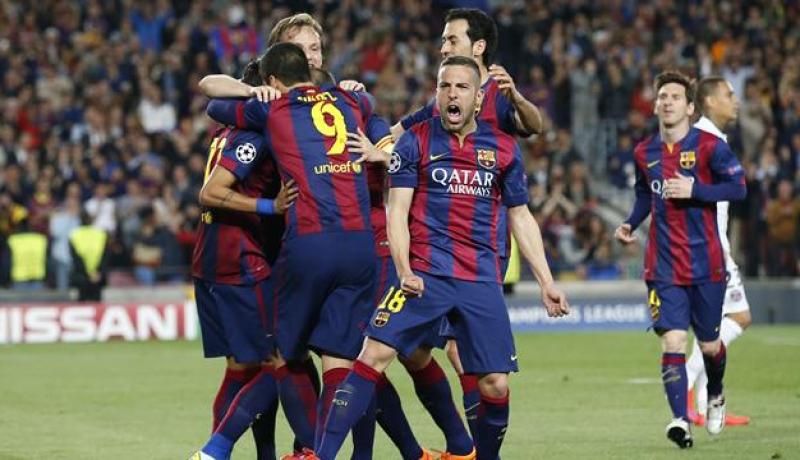نيمار يقود برشلونة الى التأهل للدور نصف النهائي على حساب سان جيرمان