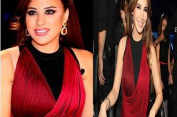نجوى كرم ونانسي عجرم بنفس الفستان في برامج المواهب