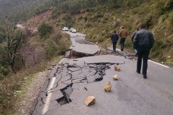 انهيار أرضي يغلق الطريق بين تيزي وزو وبجاية