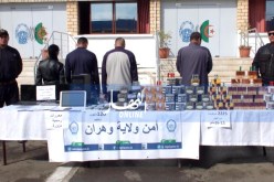 حجز 2225 خرطوشة عيار 16-12 وتوقيف مسبوق قضائي في وهران