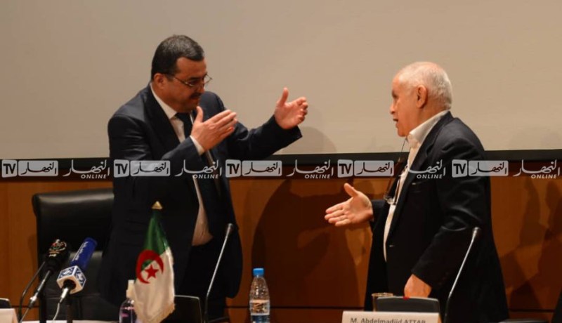 عرقاب يستلم مهامه وزيرا للطاقة والمناجم خلفا لعطار