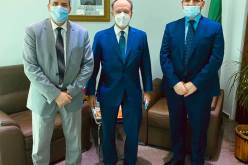 وزير التجارة يستقبل السفير الإيطالي بالجزائر