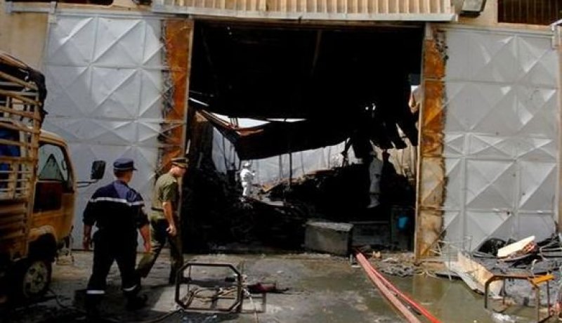 حريق بأحد محلات “ريتاج مول” بعلي منجلي في قسنطينة