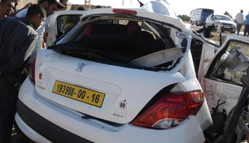 وفاة ثمانية اشخاص وجرح 40 اخرين في 11 حادثا مرور بعدة مناطق من التراب الوطني