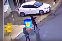 بالفيديو هجوم مسلح يستهدف مقرا أمنيا في تركيا