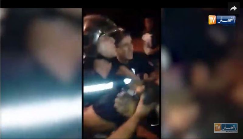 بالفيديو.. وفاة طفل في الانهيار الصخري ببئر مراد رايس