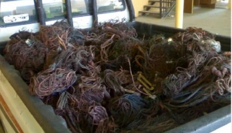 احباط محاولة تهريب 14 قنطارا من النفايات النحاسية نحو المغرب