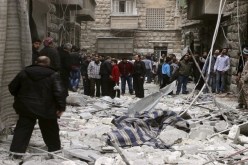 14قتيلا على الأقل في قصف على سوق شعبية بحلب
