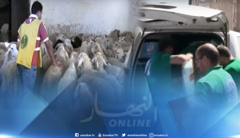 بالفيديو ..مجموعة “دار الخير” تسابق الزمن لادخال فرحة العيد على العائلات المعوزة