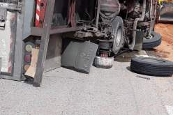 إصابة 3 أشخاص بجروح إثر إنقلاب شاحنة في البليدة