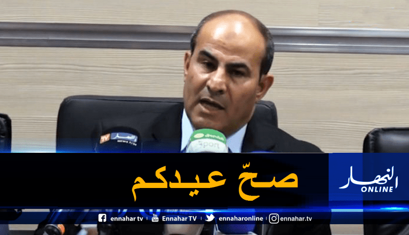 مدوار يقدم تهانيه للجزائريين بمناسبة عيد الاضحى