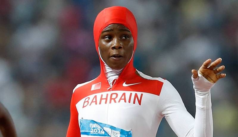 من الحجاب إلى الوشم.. البحرينية سلوى تسطع في مونديال ألعاب القوى
