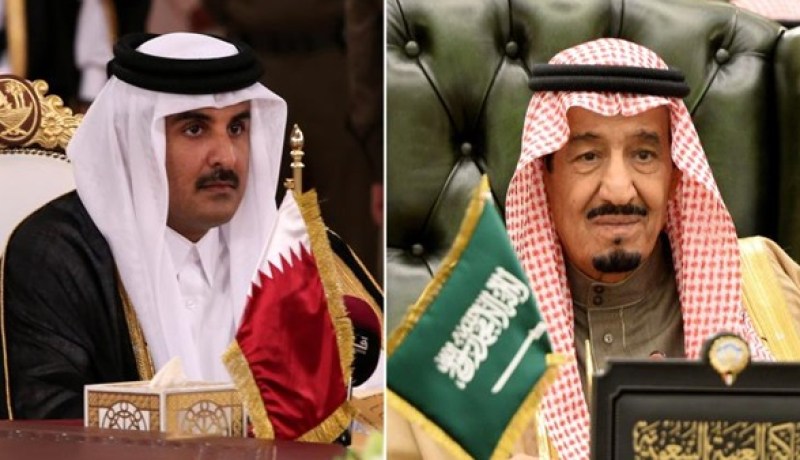 أمير قطر يبعث ببرقية تهنئة للعاهل السعودي ومحمد بن سلمان لإختياره وليا للعهد