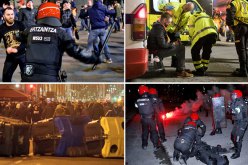 وفاة شرطي بعد أعمال شغب في ملعب “السان ماميس” !