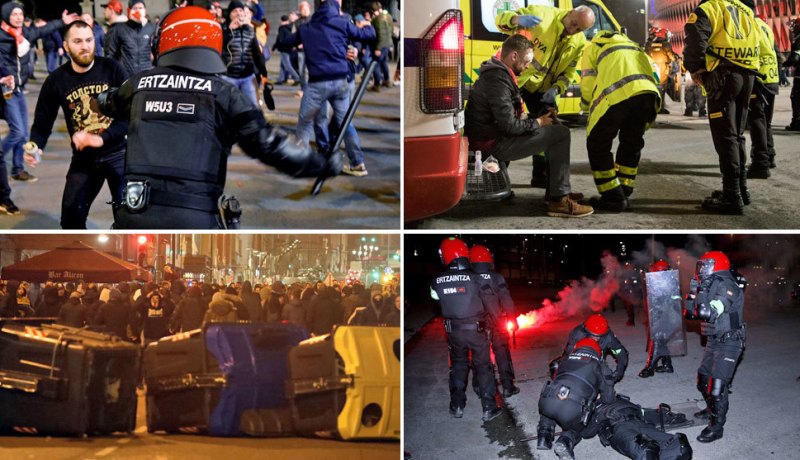 وفاة شرطي بعد أعمال شغب في ملعب “السان ماميس” !