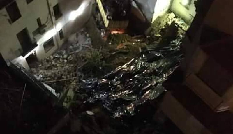 إخلاء بناية في تيليملي ورئيس البلدية يوضح السبب الحقيقي لانهيارها