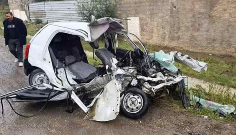3 وفيات في إصطدام شاحنة ذات مقطورة بسيارة في بجاية