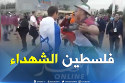 بالفيديو… مشجع جزائري يتحدى صهيوني في مونديال روسيا   