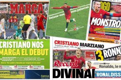 الصحف العالمية تشيد بـ “كريستيانو رونالدو” !