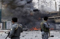 إنفجار قرب مطار كابول الدولي بأفغانستان