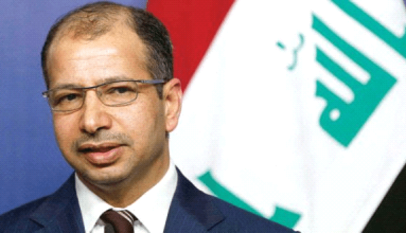 رئيس البرلمان العراقي يؤكد على ضرورة عقد مؤتمر دولي لدعم العراق