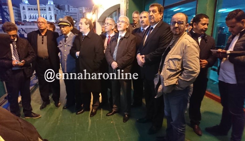 وزارة النقل تفتح تحقيق في إحتراق الباخرة