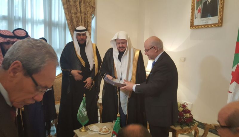 مدلسي يستقبل رئيس مجلس الشورى السعودي
