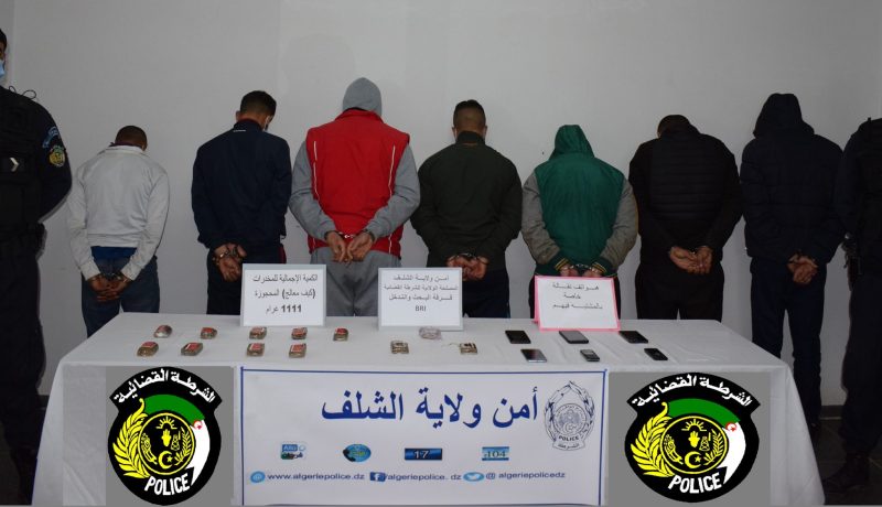 الإطاحة بعصابتين لترويج المخدرات في الشلف