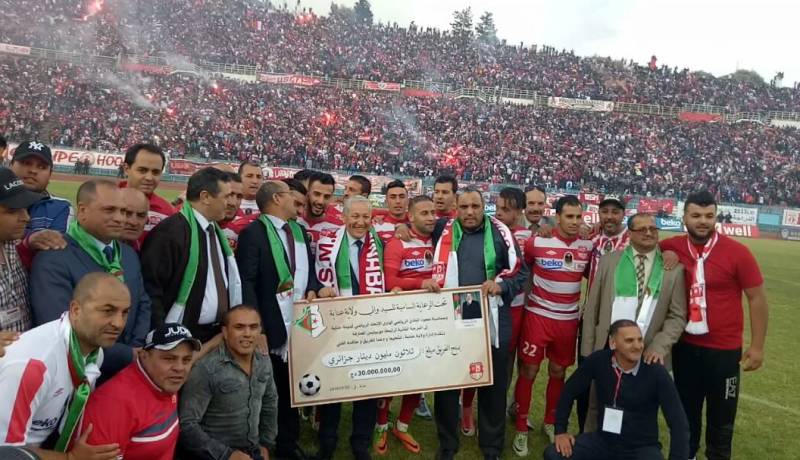 والي عنابة ومُجمع حداد يمنحان 4 ملايير لإتحاد عنابة !