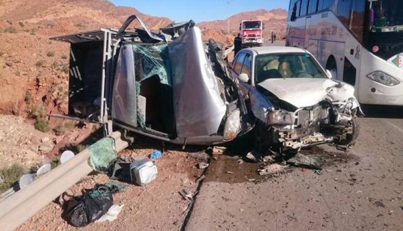4 جرحى في حادث مرور بتيسمسيلت