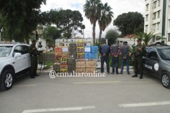 بالصور.. الدرك يوقف 3 بارونات ويحجز 7 قنطار من الكيف