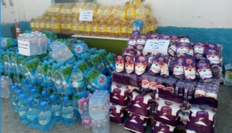 أمن شبيطة مختار يحجز مواد غذائية منتهية الصلاحية وأخرى غير مفوترة