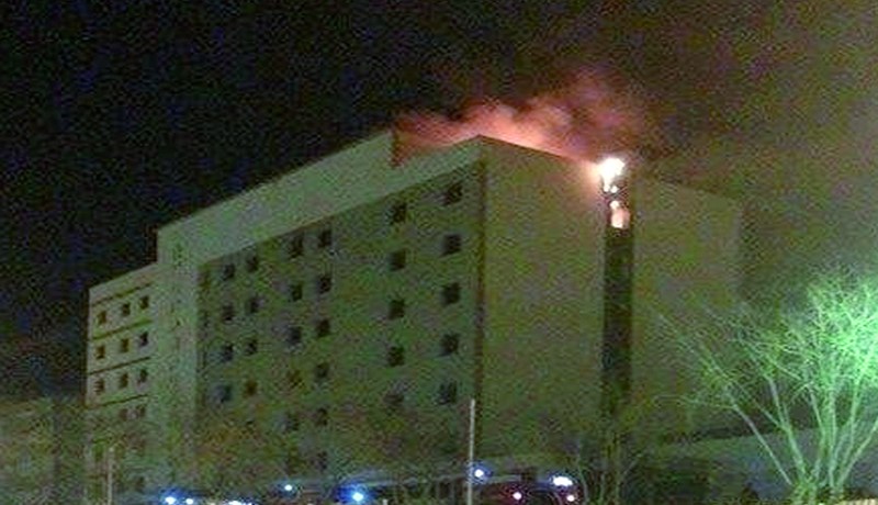 حريق يلتهم فندق نوفوتال إبيز في سطيف