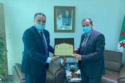 رزيق يبحث سبل تعزيز وتطوير الشراكة مع سفير لبنان بالجزائر